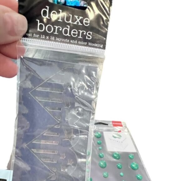 Craft Lot‎ Die Cuts Cording Hanging Strips Scrapbooking Card Embellishments - Picture 5 of 6